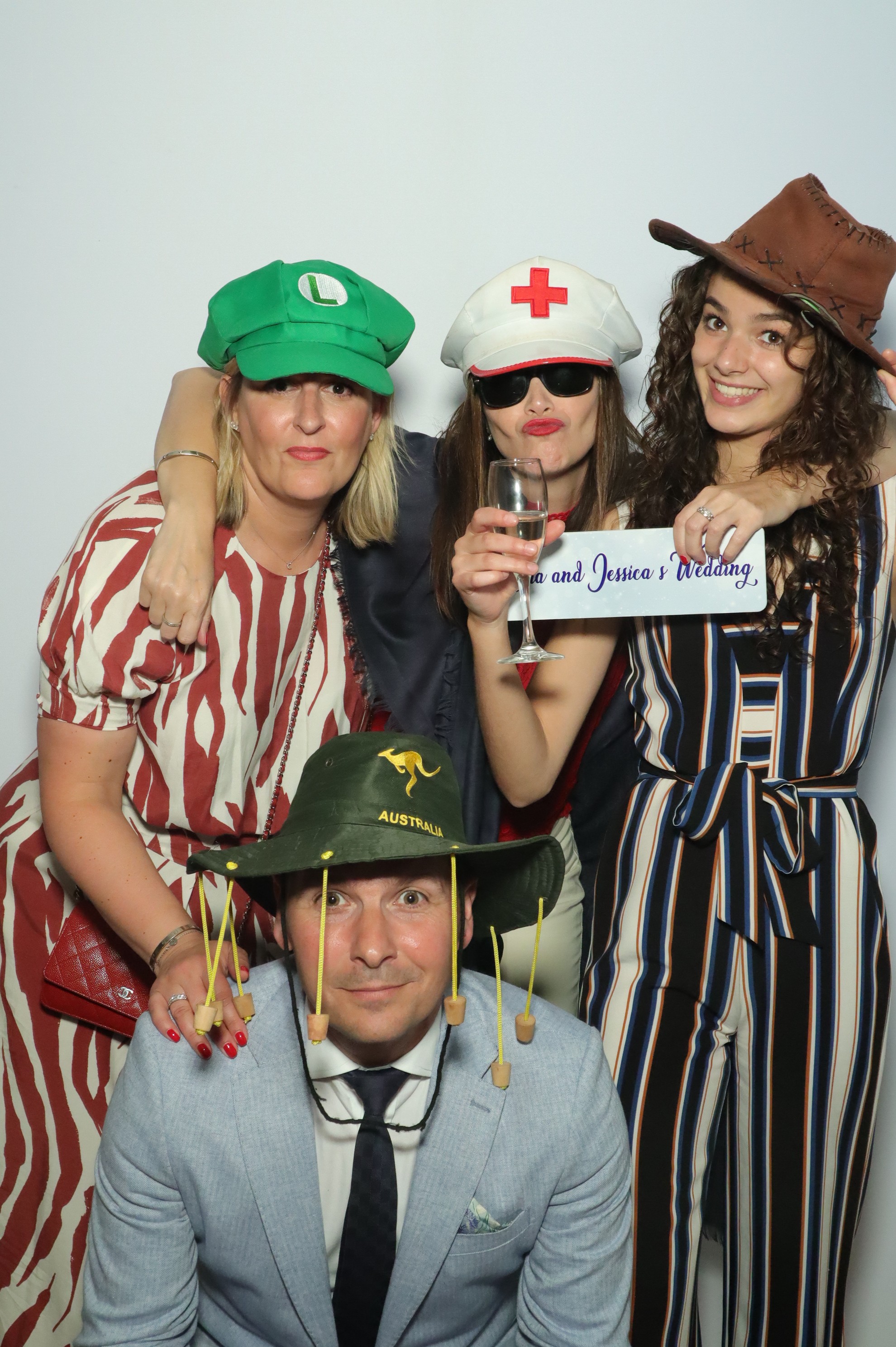 Maria and Jessica's Wedding | View more photos from the event at gallery.myphotoboothexperience.co.uk/u/MyPhotoBoothExperienceLtd/Maria-and-Jessicas-Wedding